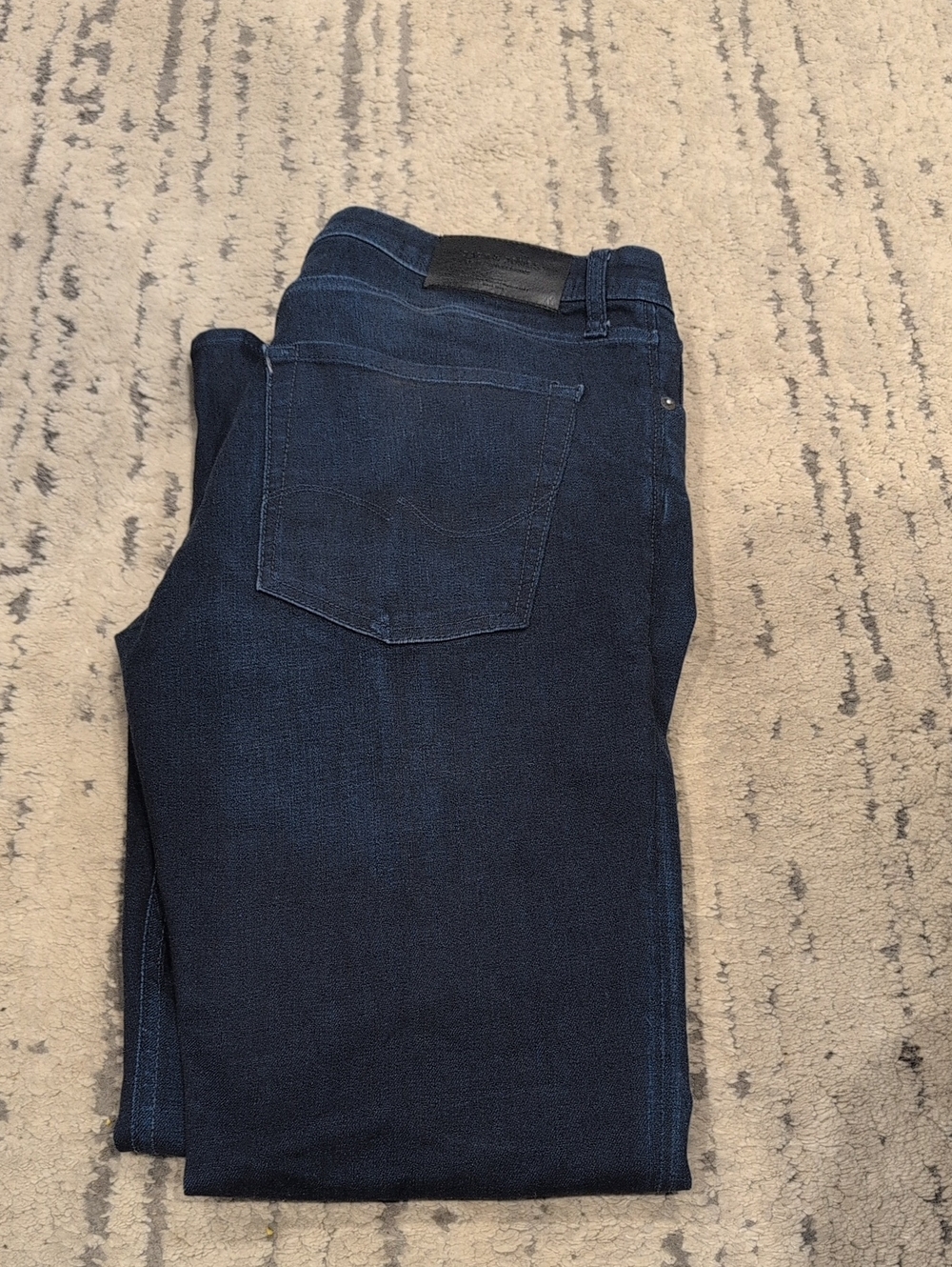 NWOT Jack jones Men's Slim Fit Dark Wash Jeans - Picture 7 of 8